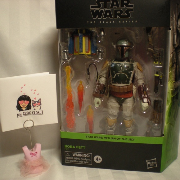 2021 Star Wars The Black Series – Return of the Jedi Boba Fett 💚⚔️🚀 - Picture 1 of 5